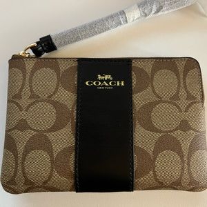 Coach wristlet - brand new